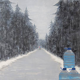 художник Александр Якут 'Алмаз', холст, масло.